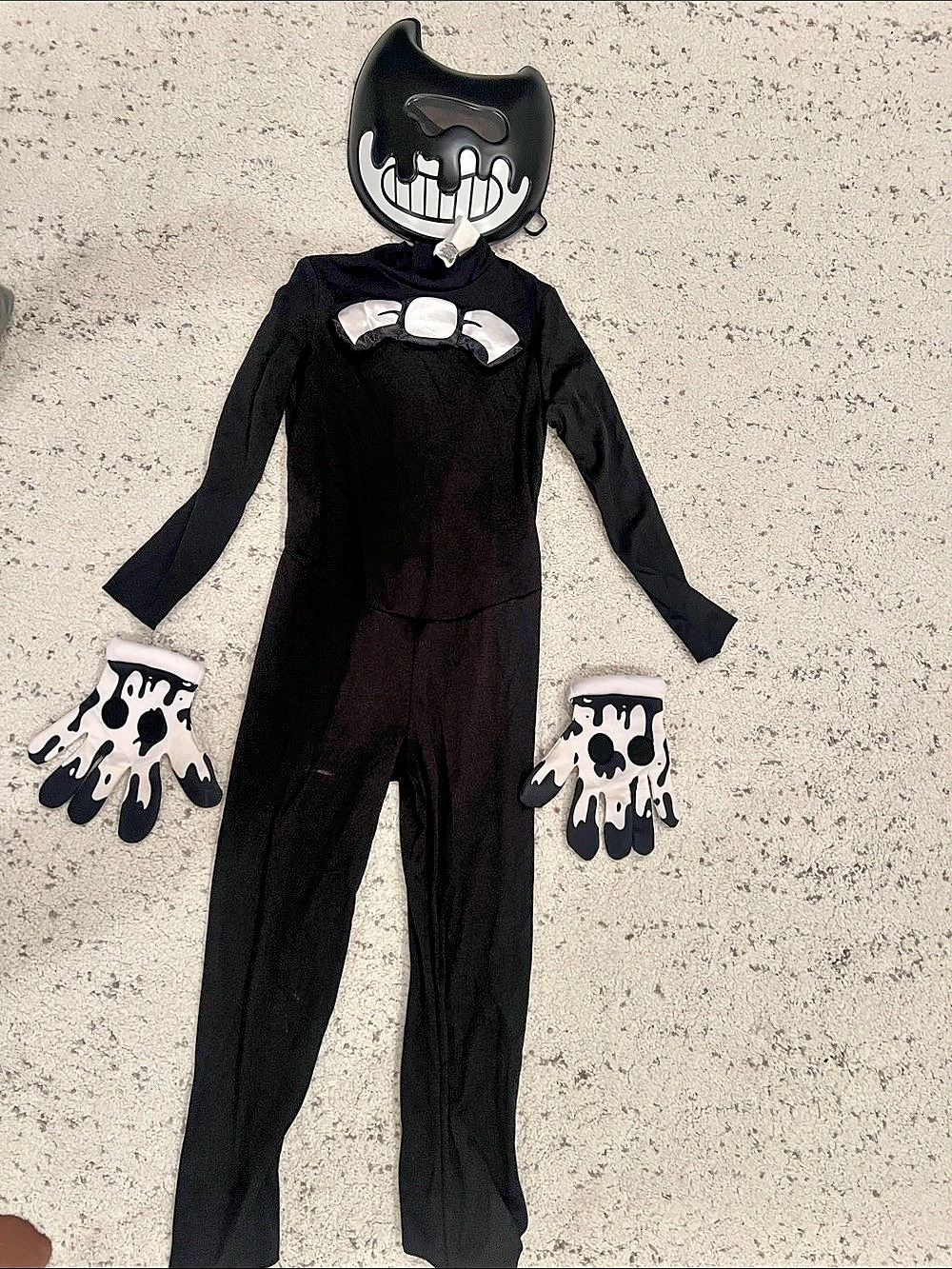 Disguise Bendy and the Ink Machine Classic Costume Black & White size 8-10 years
